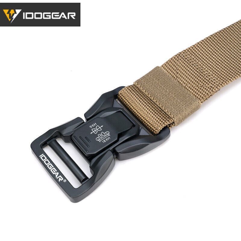 Пояс (IG-BT3427-TV) Ремень для тактических штанов IDOGEAR 1.5'' Magnetic Quick Release Tactical Belt S