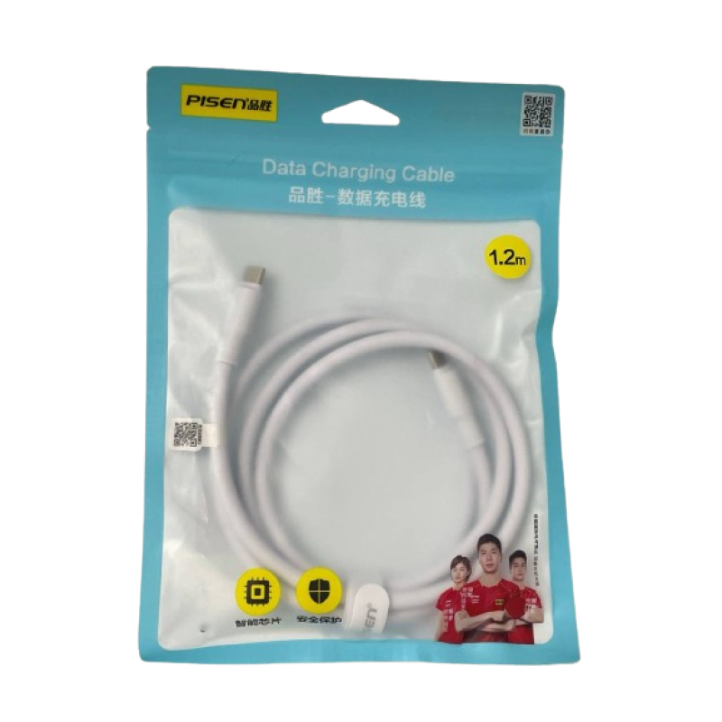 Кабель Type C PISEN 1.2m 60W