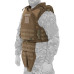 Модульний бронежилет Plastoon XM kit 4, coyote, М, 4 light ДСТУ, 1 класс ДСТУ