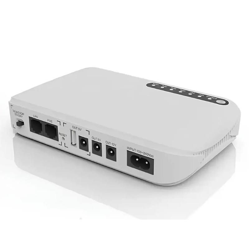 ДБЖ ПаверБанк UPS, Power Bank для роутера 8800 мА·год, для безперервного живлення роутера POE-631IP