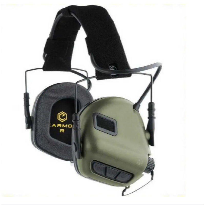 Наушники активные тактические для стрельбы EARMOR M31 Foliage Green