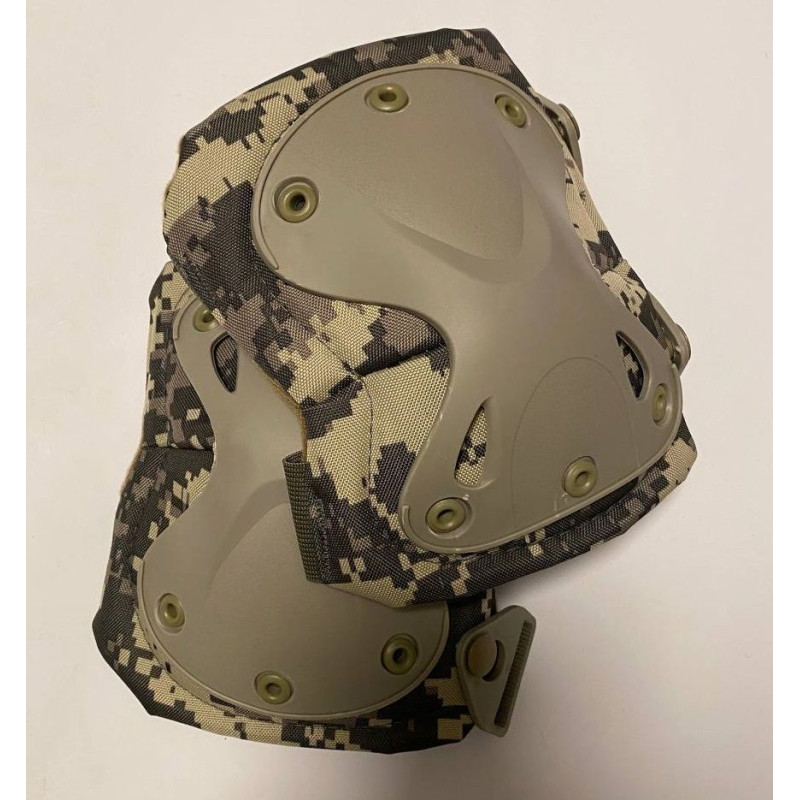 Наколінники тактичні захисні Wosport піксель