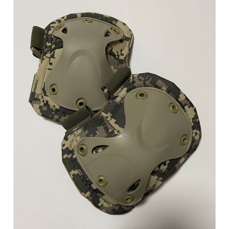 Налокотники тактические защитные Wosport пиксель