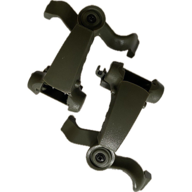 Крепления на шлем M16 Foliage green для наушников (Чебурашки)