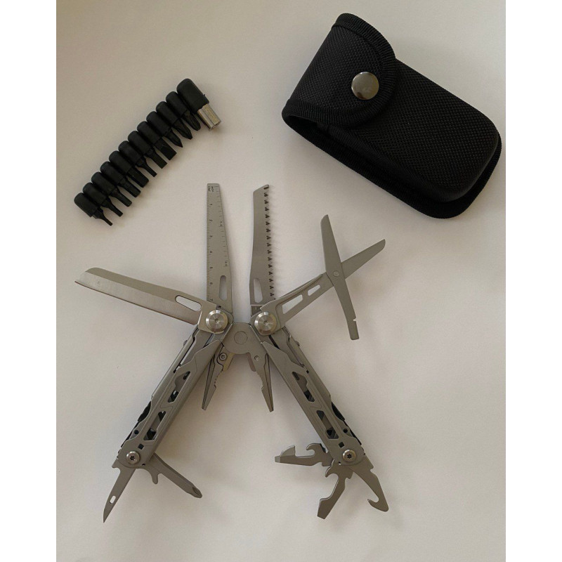 Мультитул тактичний із нержавіючої сталі