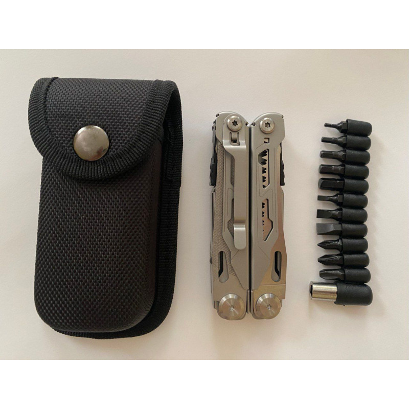 Мультитул тактичний із нержавіючої сталі