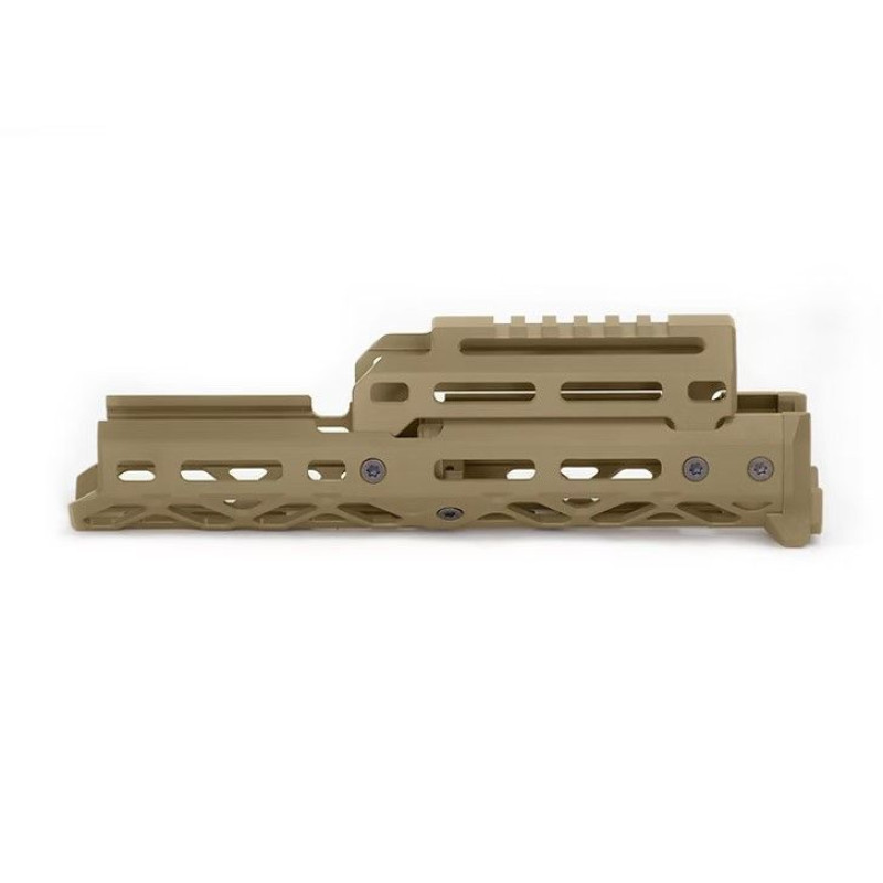 Цевье длинное КРУК CRC 1U044A M-Lok для АКСУ с коротким верхним мостиком Koyote