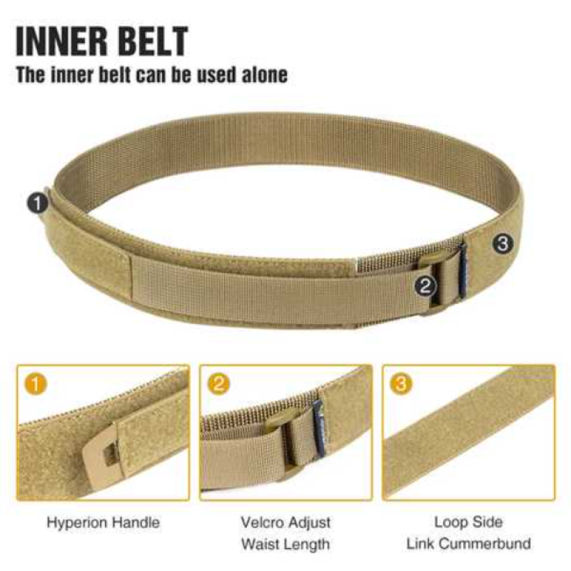 Розвантажувальний ремінь (IG-BT3424-МС) РПС IDOGEAR Tactical MOLLE Belt S