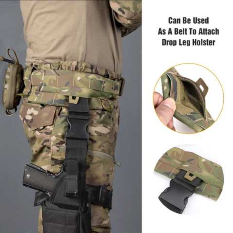 Розвантажувальний ремінь (IG-BT3424-МС) РПС IDOGEAR Tactical MOLLE Belt S
