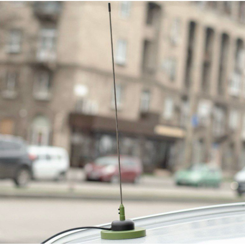 Автомобильная VHF-антенна 136–174 МГц с магнитным креплением