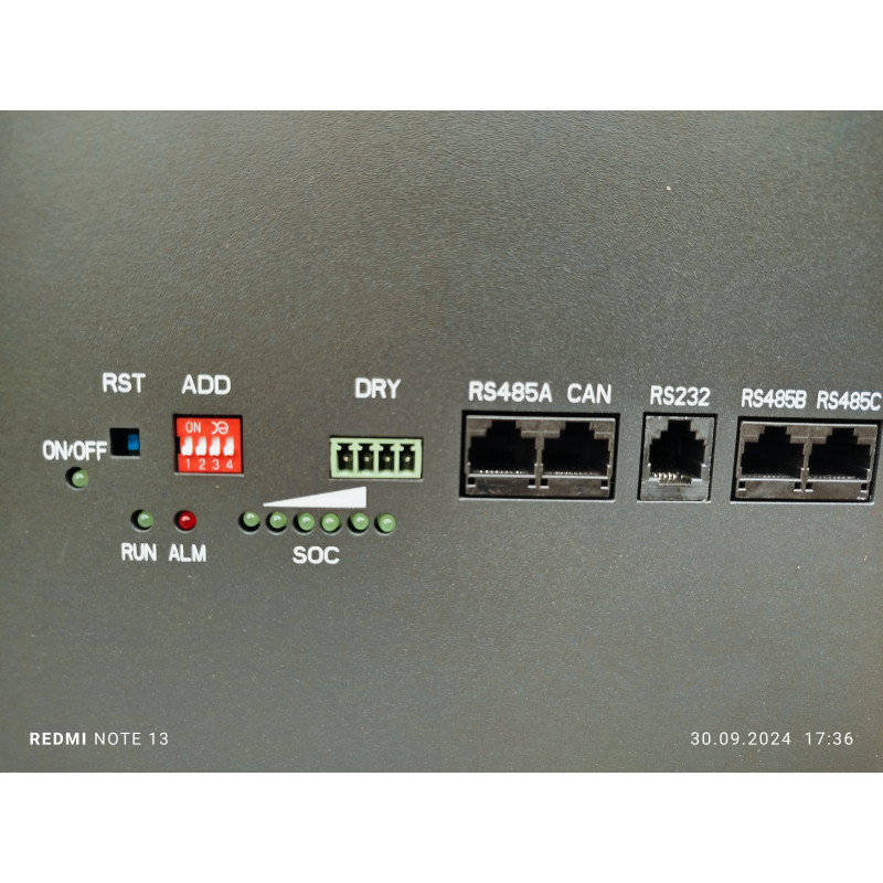 Корпус на 14.3 kW для з'єднання комірок типу EVE LF280K 3.2V 280Ah.
