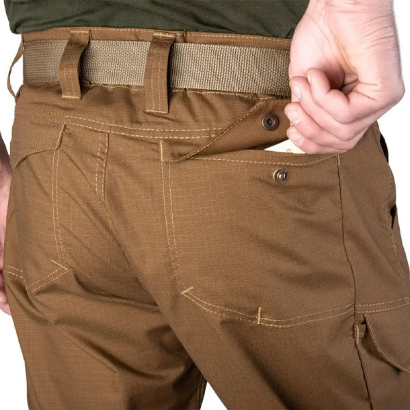 Тактические штаны SMILO cargo coyote rip-stop
