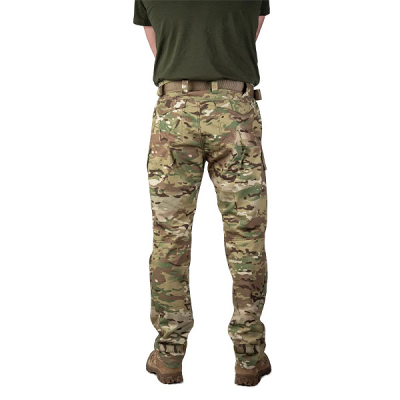 Тактичні штани SMILO cargo rip–stop multicam