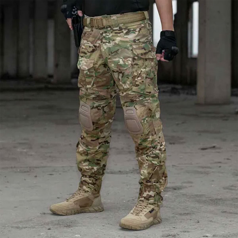 Бойові штани IDOGEAR G3 Combat Pants with Knee Pads Multicam