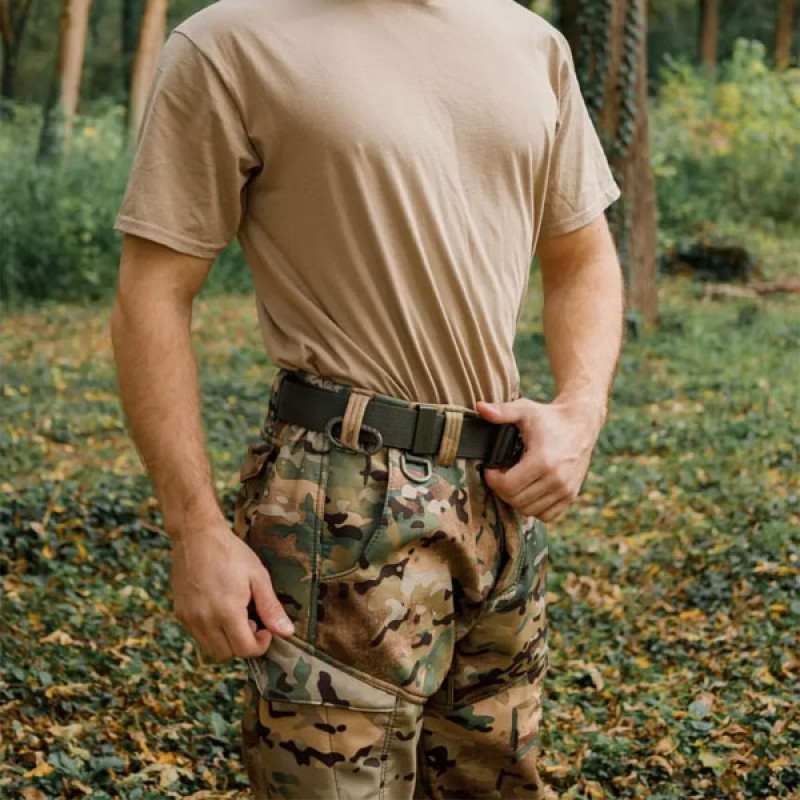 Тактичні штани SMILO cargo Softshell Multicam