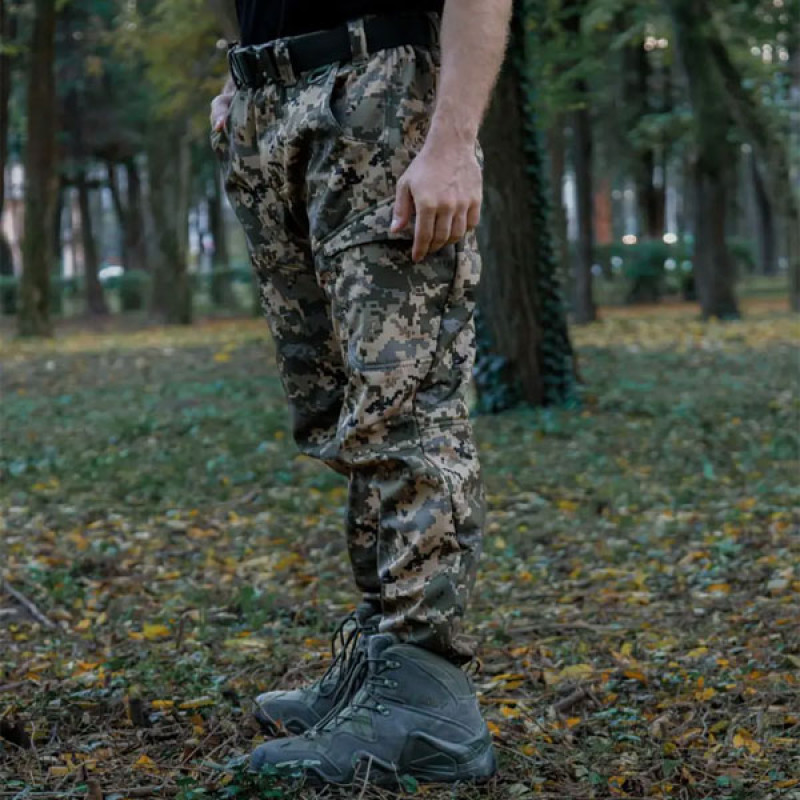 Тактичні штани SMILO cargo Softshell PIXEL