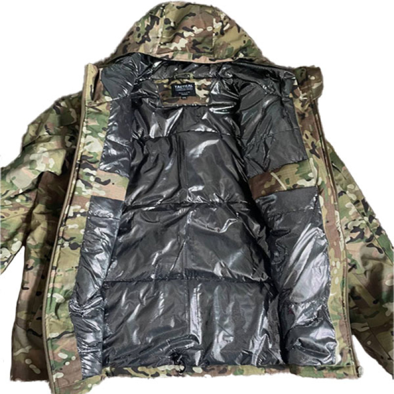 Тактическая зимняя куртка Arm Myself Мультикам Tactical Combat Jacket Multicam