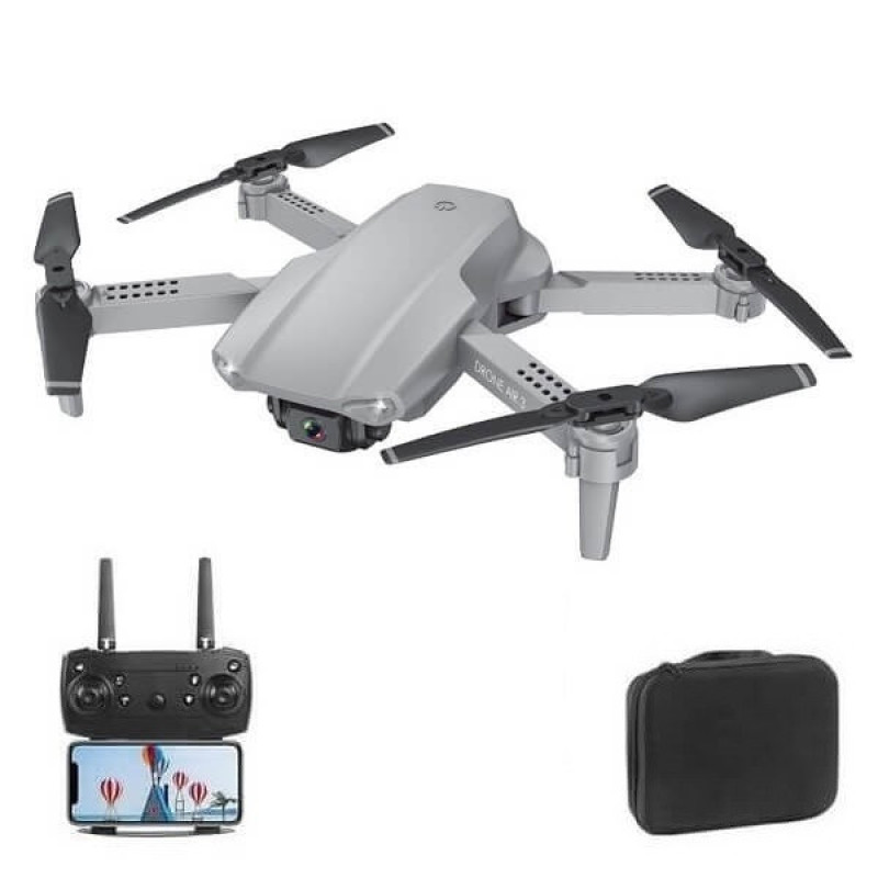 Квадрокоптер E99 Pro2 Grey – дрон з 4K і HD камерами, FPV, до 20 хв. + кейс