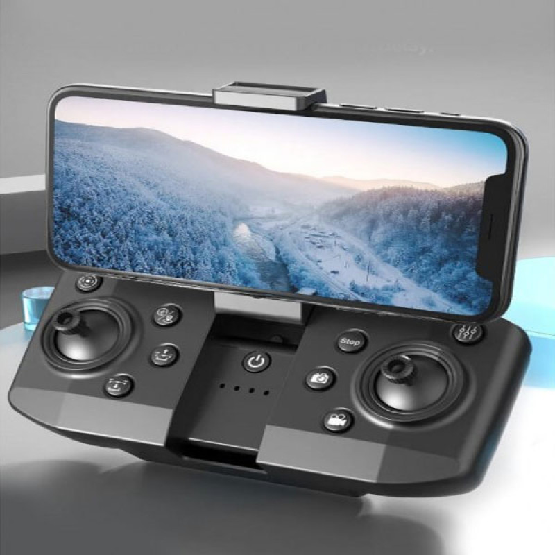 Квадрокоптер KF109 з GPS, датчик перешкод, камера 4K і HD, БК мотори, час польоту до 15 хв, радіус дії до 100 м + кейс orange