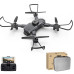 Квадрокоптер KF617 – дрон з 4K і HD камерами, датчиком виявлення перешкод на 360°, FPV, до 18 хв. + кейс black Квадрокоптер KF617 – дрон з 4K і HD камерами, датчиком виявлення перешкод на 360°, FPV, до 18 хв. + кейс black