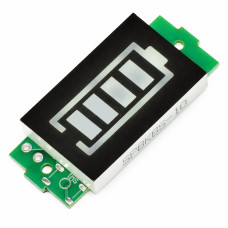 Индикатор заряда Li-Io аккумуляторов 1S для ремонта, сборки и обслуживания электроники