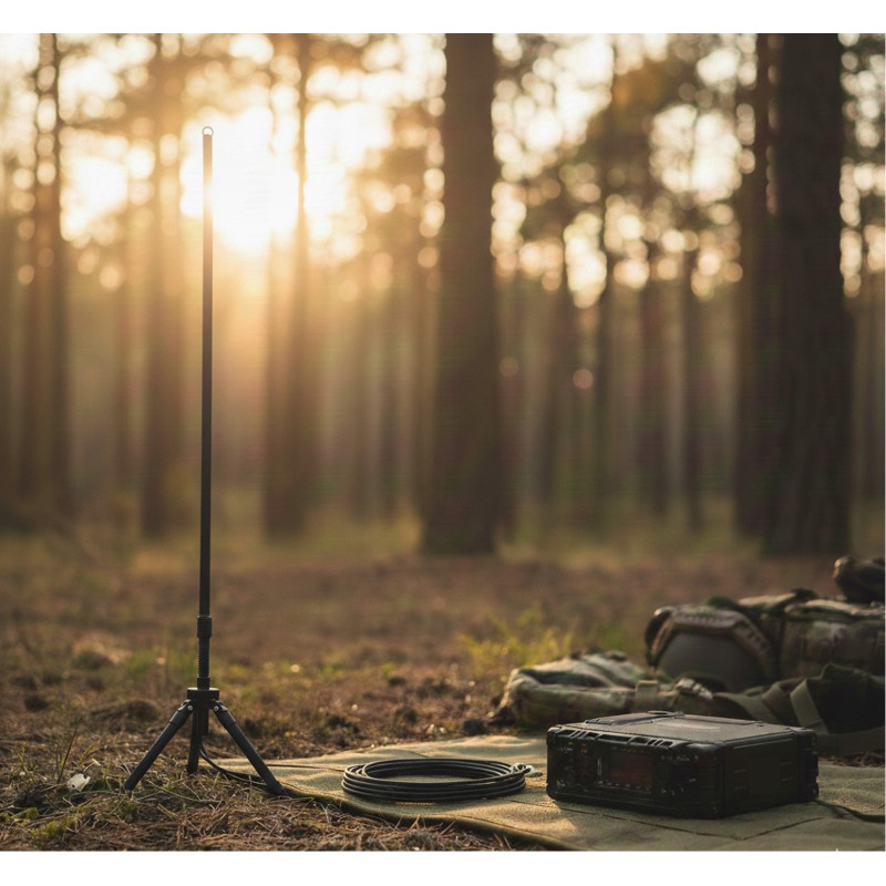 Выносная блиндажная окопная антенна VHF FlowerPot для раций Motorola DP