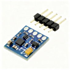 Модуль GY-271 модуль 3-осьового датчика магнітного поля HMC5883L для Arduino (датчик, плата розширення) для DIY проєктів та навчання