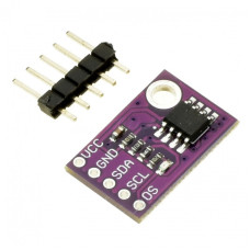 Модуль Модуль I2C датчика температури LM75BD для Arduino (датчик / плата розширення) для навчальних та DIY проєктів