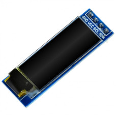OLED LCD 0.91" 128x32 I2C (жовтий) дисплей для ARDUINO для ремонту, складання та обслуговування електронних пристроїв