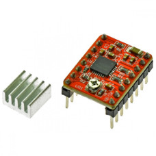 Драйвер шагового двигателя A4988 для ремонта, сборки и обслуживания электронных устройств