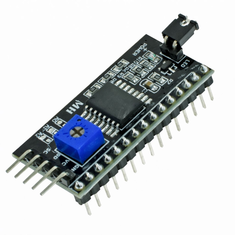 Модуль I2C модуль розширення для LCD дисплеїв на PCF8574T для Arduino (датчик, плата розширення) для DIY проєктів та навчання