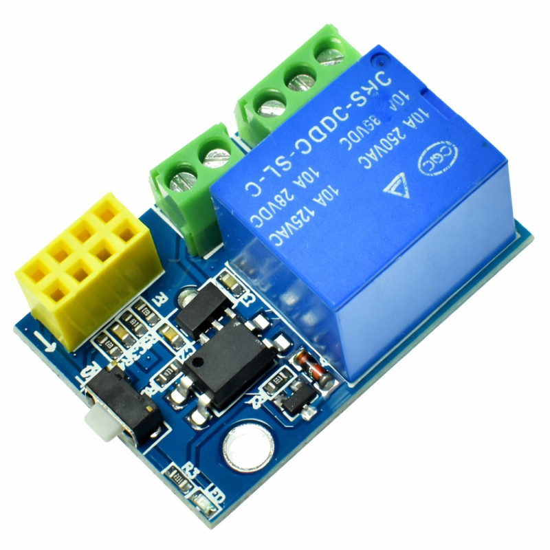 Модуль модуль реле для ESP-01 / ESP-01S для Arduino (датчик / плата расширения) для учебных и DIY проектов