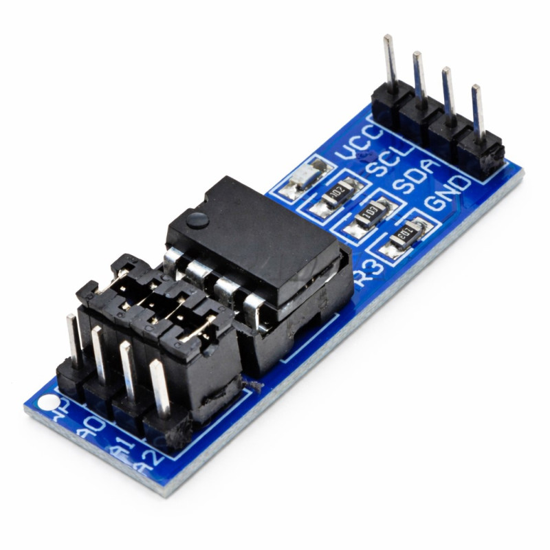 Модуль памяти I2C EEPROM AT24C256 для ремонта, сборки и обслуживания электронных устройств