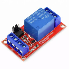 Модуль релейный модуль 5V для Arduino HW-802 (1 реле с опторосвязкой) для Arduino (датчик, плата расширения) для DIY проектов и обучения