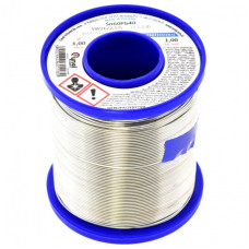 Припій LC60-1.00/1.0 (Sn60Pb40-SW26) (олов'яно-свинцевий сплав, solder wire) для ручної та монтажної пайки електроніки Припій LC60-1.00/1.0 (Sn60Pb40-SW26) (олов'яно-свинцевий сплав, solder wire) для ручної та монтажної пайки електроніки