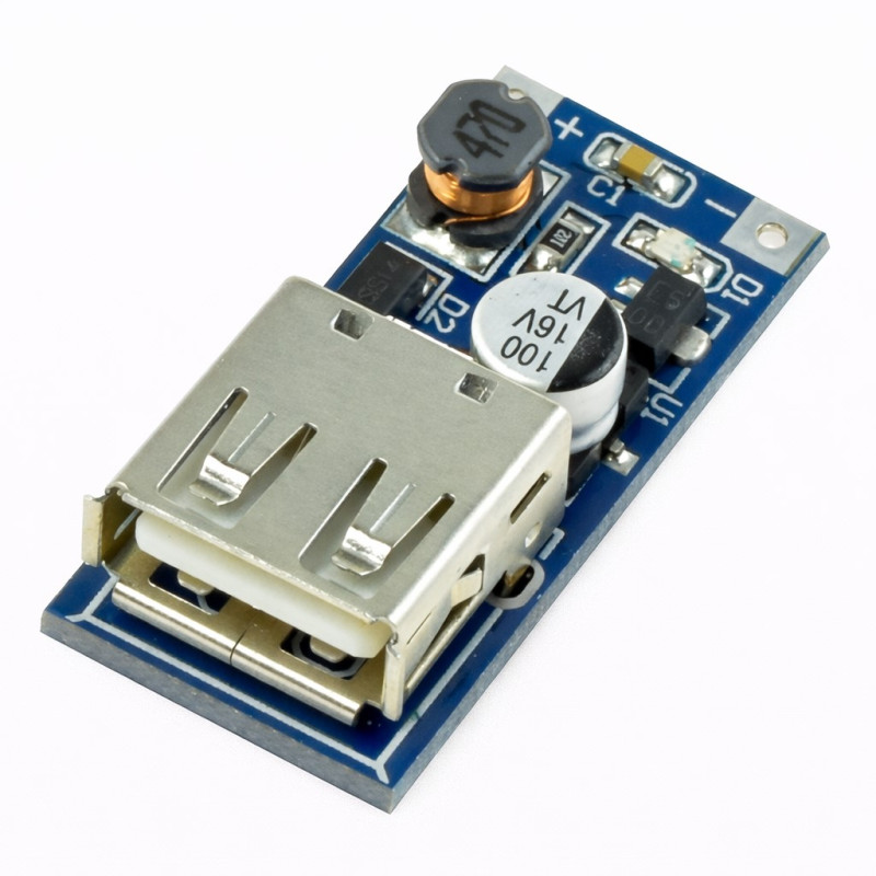 Підвищуючий DC-DC 5V с USB для ремонту, складання та обслуговування електроніки