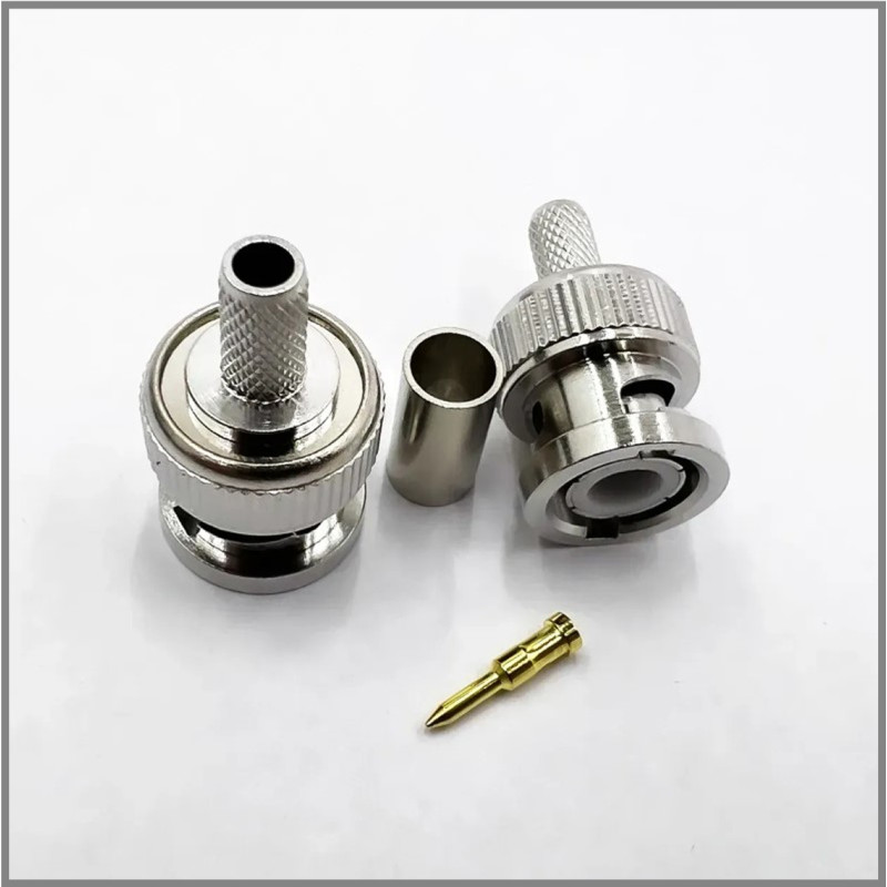 Високочастотний штировий роз’єм BNC male 6 crimp (під обтискання)
