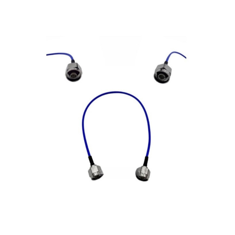 Пигтейл N-Type-Male - N-Type-Male ВЧ кабель переходник SS402 длина 50 см