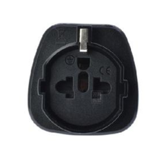 Адаптер перехідник для китайських розеток на євровилку із заземленням Адаптер перехідник для китайських розеток на євровилку із заземленням