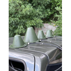 Антена Clover накритого типу 300-400 МHz Квадрофілярна Антена Clover накритого типу 300-400 МHz Квадрофілярна