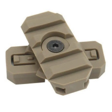 Пікатінні поворотна планка 360° на рейки шолома Coyote Пікатінні поворотна планка 360° на рейки шолома Coyote