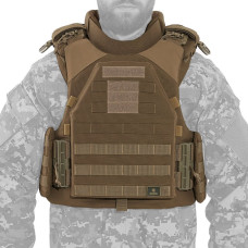 Модульний бронежилет Plastoon XM kit 2, coyote, М, 4 light ДСТУ, 1 клас ДСТУ
