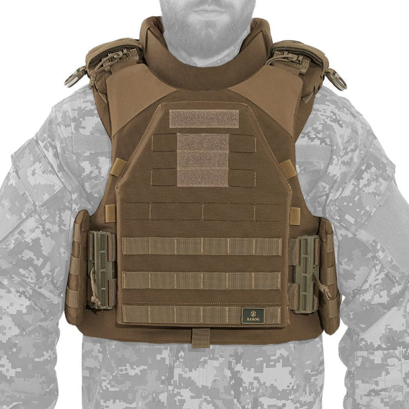 Модульний бронежилет Plastoon XM kit 2, coyote, М, 4 light ДСТУ, 1 клас ДСТУ