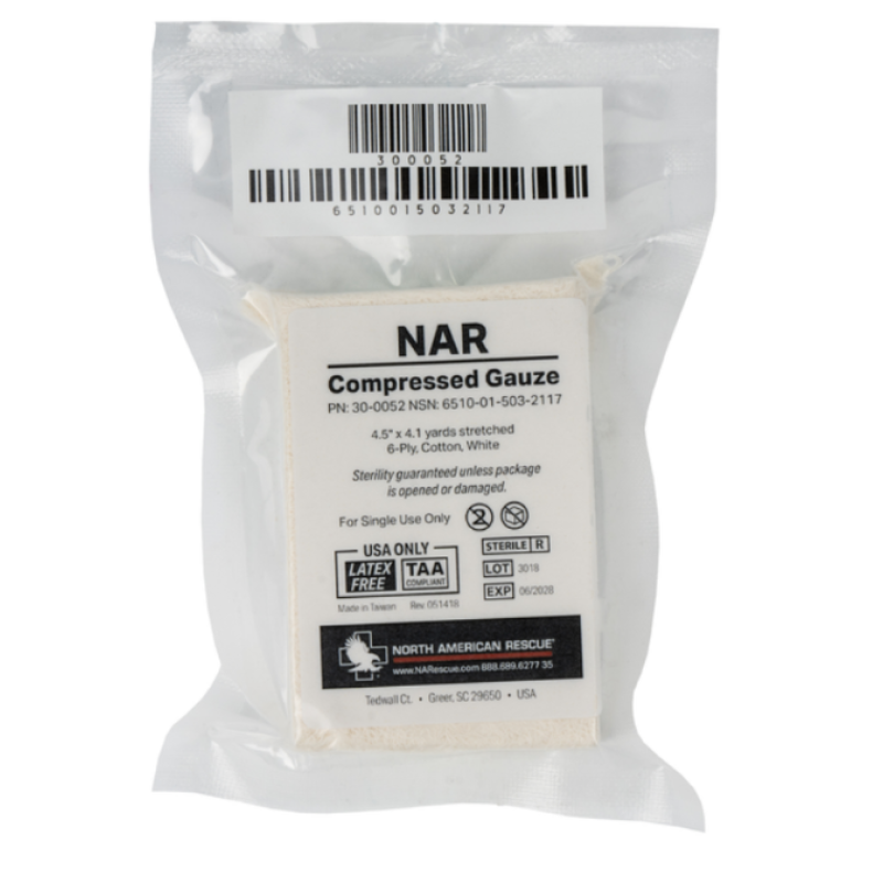 Бинт для тампонады NAR Compressed Gauze