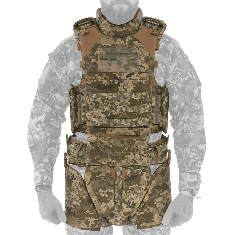 Модульний бронежилет Plastoon XM kit 6, MM14, М, 4 light ДСТУ, 1 клас ДСТУ