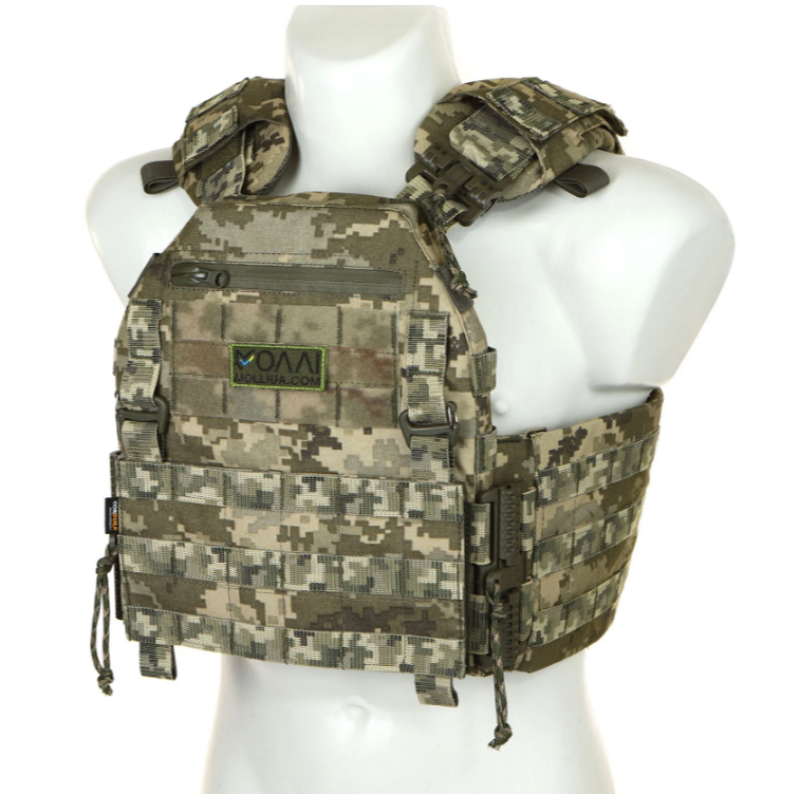 Плитоноска МІЦЬ 3.0 з функцією швидкого скидання Піксель (PLATE CARRIER) МОЛЛІ