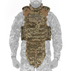 Модульний бронежилет Plastoon XM kit 4, MM14, М, 4 light ДСТУ, 1 класс ДСТУ Модульний бронежилет Plastoon XM kit 4, MM14, М, 4 light ДСТУ, 1 класс ДСТУ