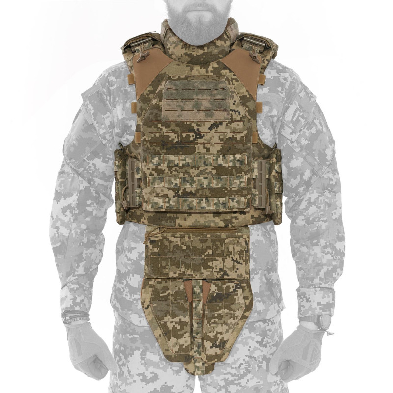 Модульний бронежилет Plastoon XM kit 4, MM14, М, 4 light ДСТУ, 1 класс ДСТУ