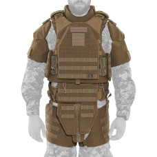 Модульний бронежилет Plastoon XM kit 7, coyote, М, 4 light ДСТУ, 1 клас ДСТУ
