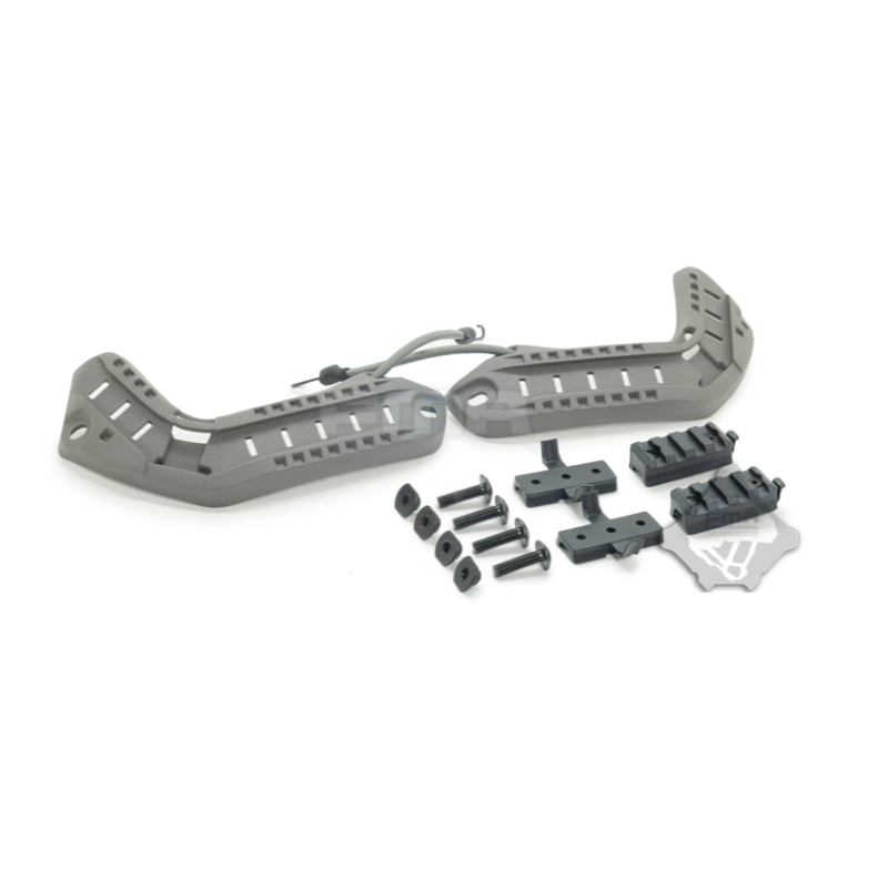 Бічні рейки FMA для шолома OPS FAST Helmet Guide FG Tb291, Gray